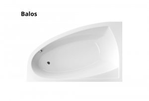 Wellis MATANA akril aszimmetrikus kád előlappal/Bemutató termék