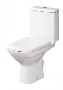 Cersanit CARINA CLEAN ON MONOBLOKKOS hátsós WC+tartály 010 oldalsó tartály bekötéssel WC TETŐVEL