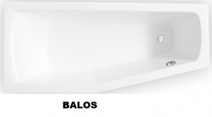 Roltechnik Mini aszimmetrikus kád