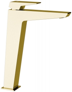 MORADA magasított mosdócsaptelep, hosszított kifolyóval, arany (MR06ZL)