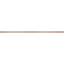 METAL COPPER BORDER MATT 1X74  FT/darab