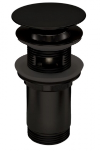 Deante CLICK-CLACK Leeresztő mosdókagylóhoz, vagy bidé, hüvellyel, univerzális, nero