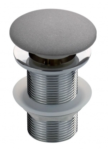 Deante CLICK-CLACK Leeresztő mosdókagylóhoz, gránit, metálszürke