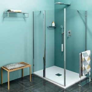 Polysan Zoom Line szögletes zuhanykabin 120x100
