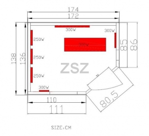 Sanotechnik OPTIMAL infrakabin 2 személyes