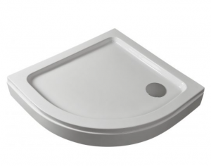 Íves zuhanytálca levehető előlappal