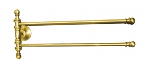 PERLA Törölközőtartó 390mm, arany (PE0175)