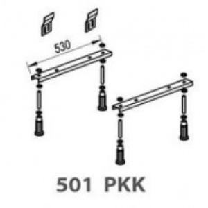 Kolpa San kádláb PKK 501 Calando kádakhoz, egyenes kádakhoz 85 cm szélességig