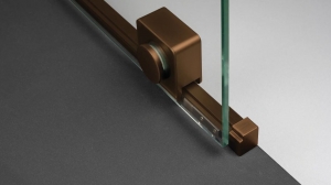 Deante PRIZMA szögletes Zuhanykabin szálcsiszolt bronz