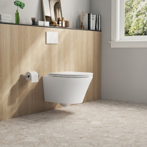 PACO RIMLESS VORTEX fali WC, ülőke nélkül, 36x53cm