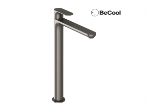 ELEGANTA 335 MM ÁLLÓ MOSDÓCSAPTELEP, BeCool funkcióval. LEERESZTŐ NÉLKÜL, Graphite Brushed
