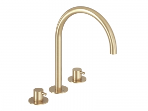 ESPIRIT 270 MM HÁROMFURATOS ÁLLÓ MOSDÓCSAPTELEP, Gold Brushed