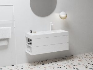 SD Lite 120 B/J fürdőszobai szekrény mosdó