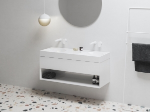SD Lite 120 fürdőszobai szekrény mosdó