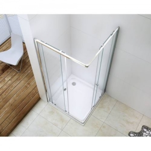 Balneum Royal  szögletes zuhanykabin 6mm-es nano vízlepergető üveggel