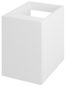 Sapho TREOS ajtós szekrény, jobbos / balos, alsó, 35x53x50,5cm, matt fehér
