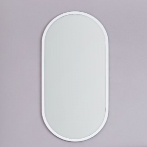 Boul tükör 120x60 fehér