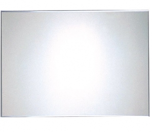Tükör világítás nélkül, 60x45 cm, fali rögzíző szettel
