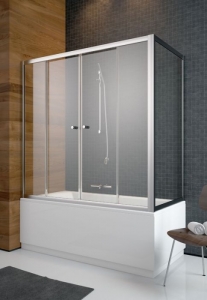 Radaway Vesta DWD+S kádparaván 140x70 kádparaván. Akciós! Bemutató Darab!