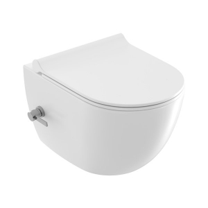 Uni Chrome RimOff WC bidé , ülökével, fehér
