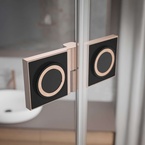 Radaway Essenza Pro Brushed Copper PDD íves szálcsiszolt réz zuhanykabin