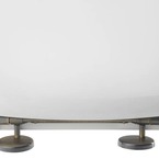 Kerasan RETRO Soft Close WC-ülőke, duroplast, fehér, bronz zsanér (108601N)