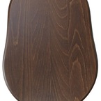 Kerasan RETRO WC-ülőke, diófa, bronz zsanér (109340)