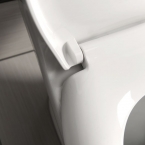 AQUALINE SOFIA WC-ülőke polypropylén, Soft Close, fehér (BS122)