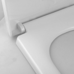 AQUALINE DONA WC-ülőke polypropylen, fehér, soft close (FD121)