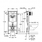 GROHE Rapid SL 3in1 szett (38722001)