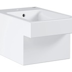 Grohe CUBE fali bidé,1 db nyitott csaplyukkal
