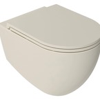 ISVEA INFINITY SLIM WC-ülőke, soft close, elefántcsont
