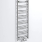 Bruckner ALBRECHT radiátor, középső bekötéssel, 400x1250 mm, 307 W, króm (600.112.1)