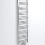 Bruckner ALBRECHT radiátor, középső bekötéssel, 400x1570 mm, 385 W, króm (600.113.1)