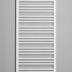 Bruckner ALBRECHT fürdőszobai radiátor, középső bekötéssel, 600x1570 mm, 765 W, fehér (600.118.4)