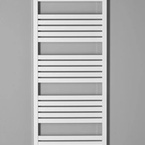 Bruckner GRUNT fürdőszobai radiátor, középső bekötés, 500x1330 mm, 611 W, fehér (600.122.4)
