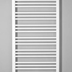Bruckner ALBRECHT fürdőszobai radiátor, szélső bekötéssel, 600x1570 mm, 765 W, fehér (600.218.4)