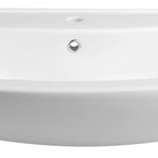 AQUALINE ZERO kerámiamosdó, 97x51cm (6095)