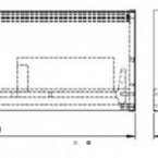 MONTEREY 80CM-ES ALSÓSZEKRÉNY 1 FIÓKKAL