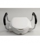 RIDDER Magasított WC-ülőke, kapaszkodóval, fehér (A0072001)