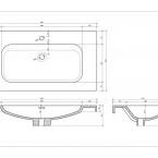 AREZZO DESIGN 90 CM-ES IWA MOSDÓ AR-145300