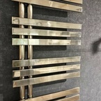 Arezzo HORIZONT SLIM törölközőszárító radiátor, 500x1200 mm, 357 W, arany (AR-HS12050SGLE)