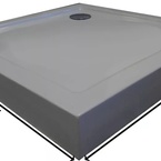 Sanotechnik BORA 80 szögletes zuhanytálca fix előlappal (B80)