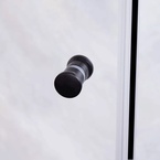 Sanotechnik BRAVA BLACK lengőajtó 90 cm (BD90)