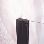 Sanotechnik BRAVA BLACK lengőajtó 90 cm (BD90)