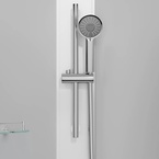 Sanotechnik DENVER hidromasszázs zuhanykabin, króm, termosztátos keverőcsappal (CL12)