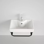 Sanotechnik DELTA 41 kerámiamosdó fali konzollal, tükörrel és piperepolccal (D41200)