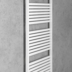 Aqualine TONDI fürdőszobai radiátor, középső bekötéssel, 600x1330 mm, 730 W, fehér (DT480T)