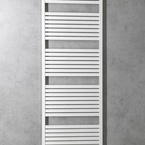 Aqualine TONDI fürdőszobai radiátor, középső bekötéssel, 600x1690 mm, 930 W, fehér (DT490T)