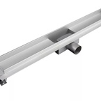Sanotechnik Zuhanyfolyóka burkolható ráccsal, 70 cm (DT70)